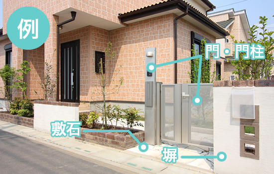 自然素材が彩るクローズ外構 和歌山県和歌山市大阪 和歌山エクステリア・外構工事ならハンワホームズ