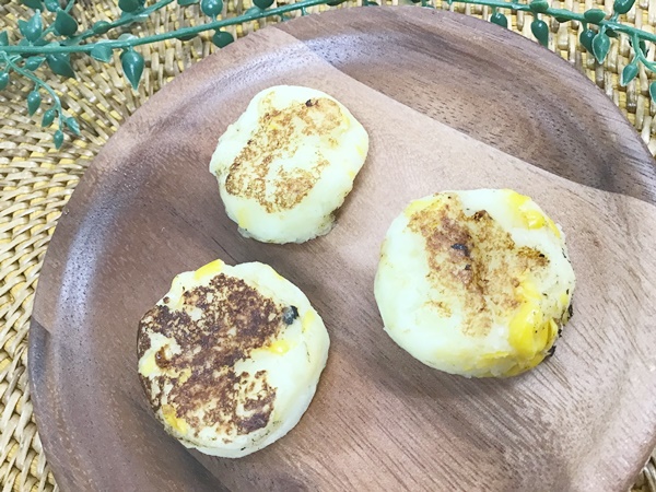 じゃがいもと青のりの糀甘酒おやき