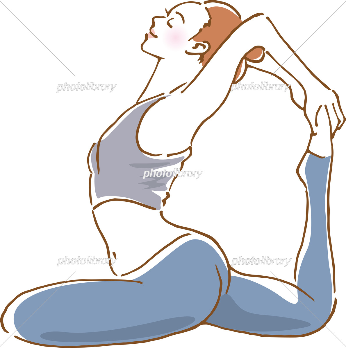 8,329 ヨガ ポーズ イラスト Stock Photos, High-Res Pictures, and Images - Getty Images