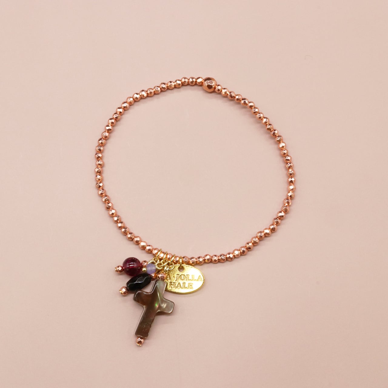 白蝶貝 ブルームーンストーン マクラメ編みネックレス マザーオブパールの通販iichi 日々の