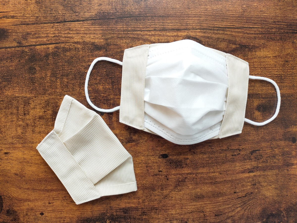 不織布マスク用マスクカバー「冒険用品」