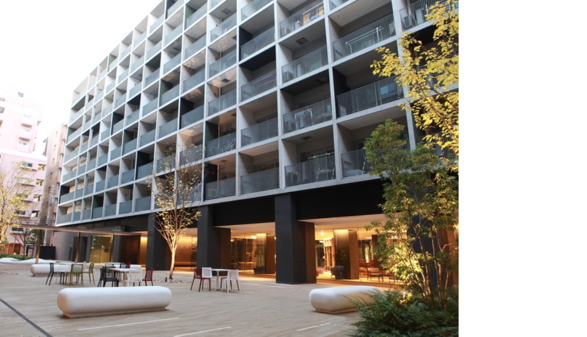 独身寮にこれだけの共用スペース シェアハウスの概念を取り入れた「月島荘」