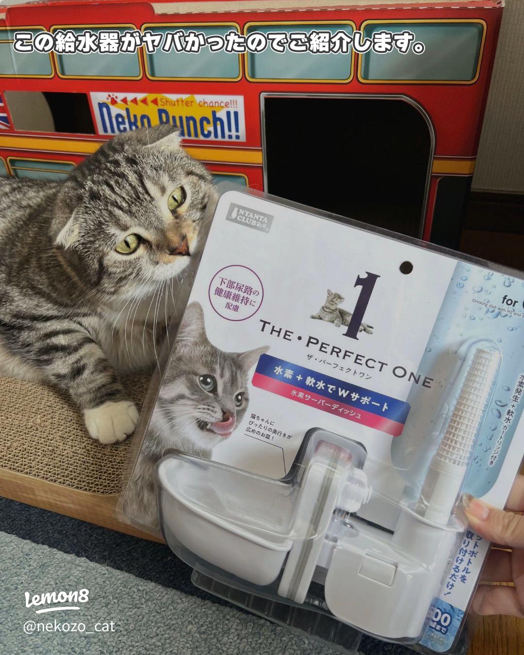 THE・PERFECT ONE 水素サーバーファウンテン 猫用│マルカンの製品一覧ペット用品ならマルカン