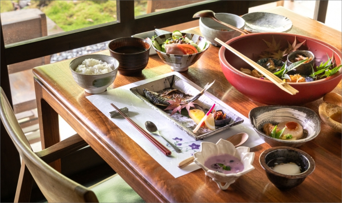 公式 おやど 二本の葦束@2honnoashitaba· Yufu-shi, Oita