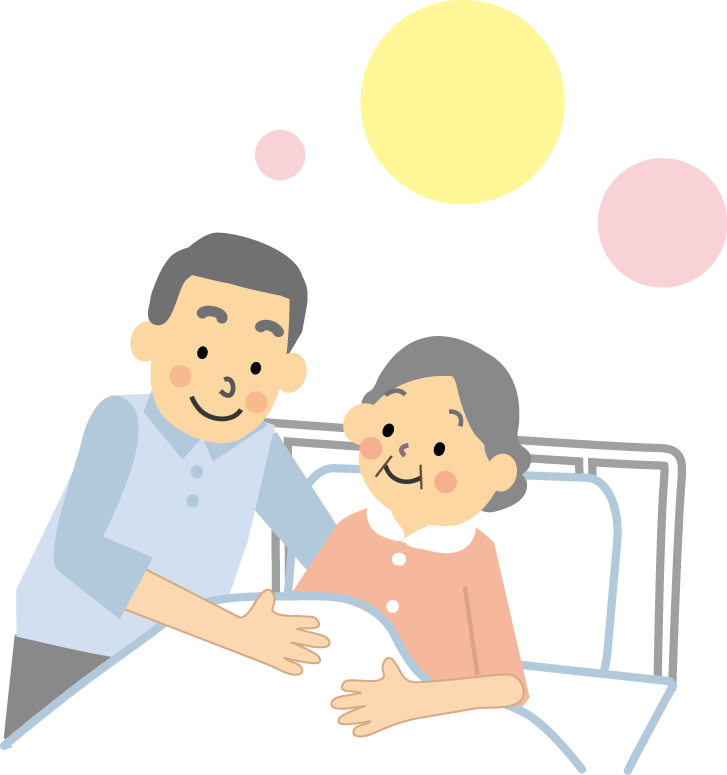 介護士の男女イラストレイン🚂 - イラスト無料素材