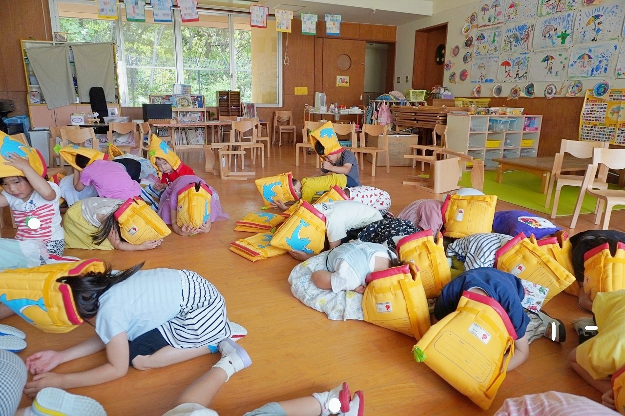 ぽとふ保育園の「避難訓練」について 今週のぽとふ・大和- 認可小規模保育 ぽとふ保育園