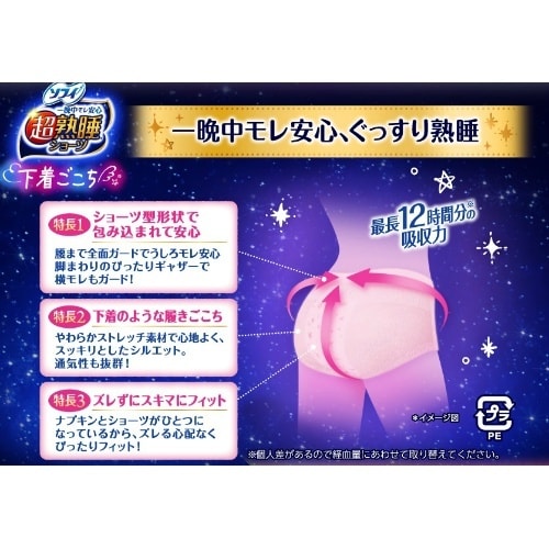 ソフィ 超熟睡ショーツ M-L 5個入り - メルカリ