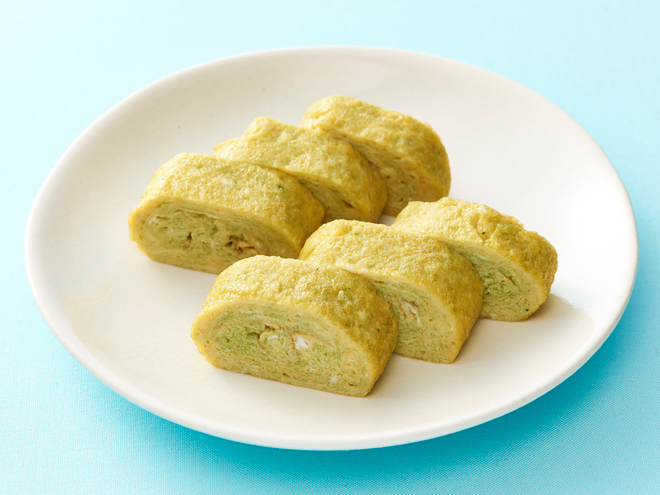 離乳食☆ほうれん草とコーンとご飯のおやき