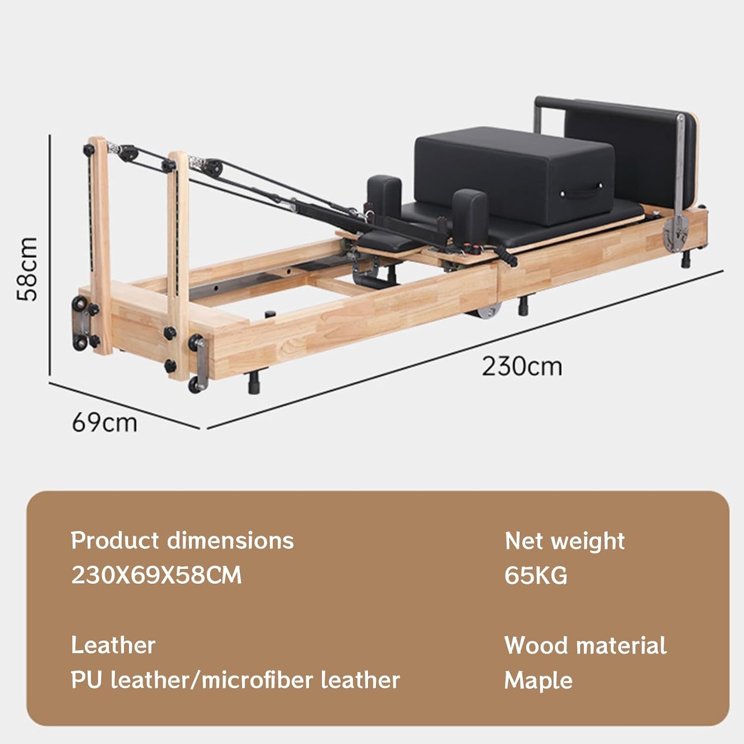 ピラティス リフォーマー マシン 折りたたみ式ピラティス マシン 家庭用およびジム ワークアウト用 ピラティス 機器 デュアル抵抗付Amazon.co.jp: Habetove 折りたたみ式ピラティスリフォーマー セット ピラティスマシン 2in1調整式ベッドマシンシッティングボックス