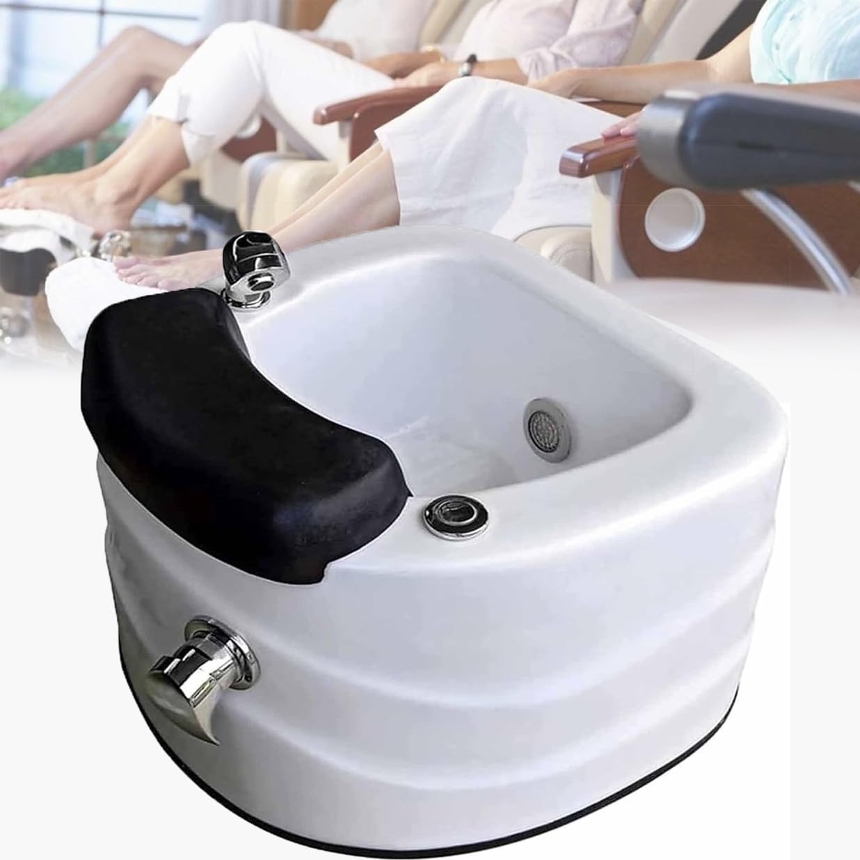 上品な煌めきで魅せるくすみピンクベージュ×シェルのフットネイル♪成増3分のネイル・フェイシャルサロンCenbless センブレス