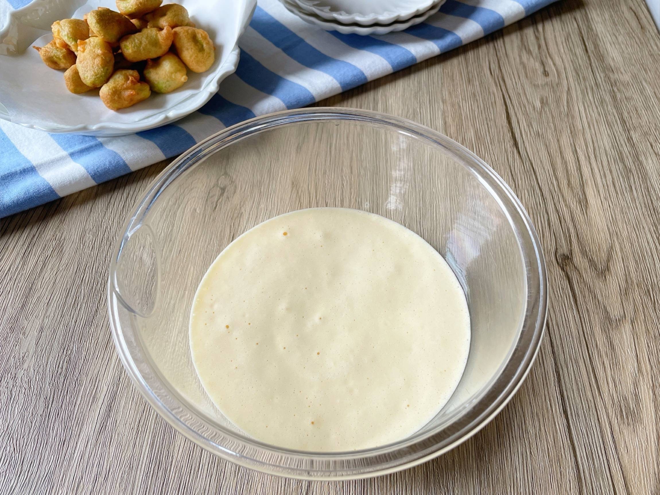 基本レシピ♪フリッターの衣の作り方