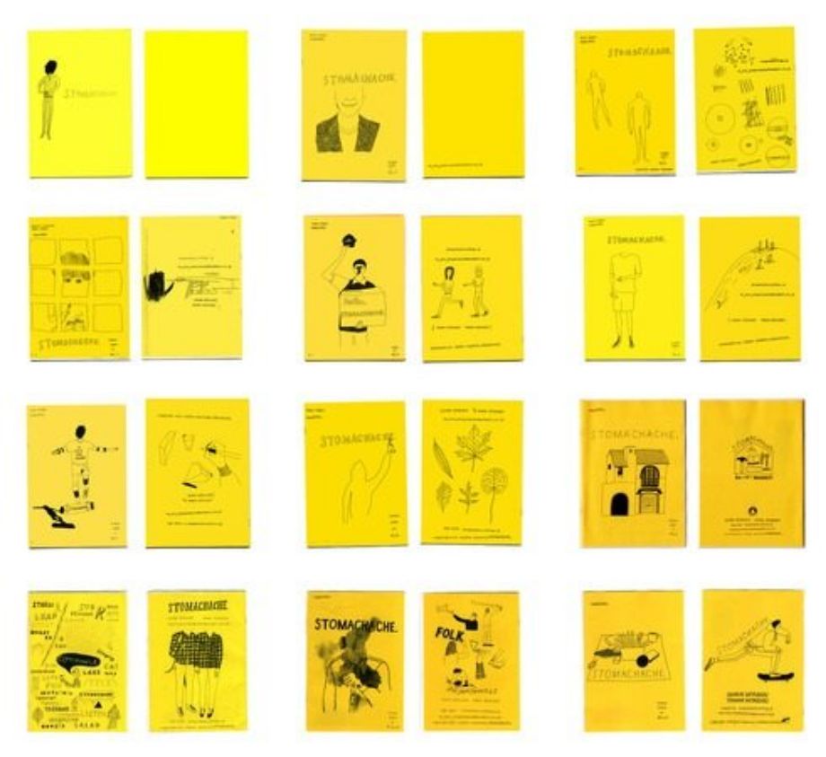 stomachache. ストマックエイク シルクスクリーン作品 SILK SCREEN POSTER