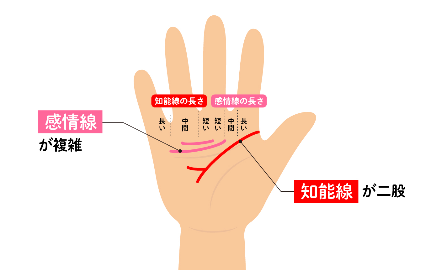 マークの位置手相バイブル