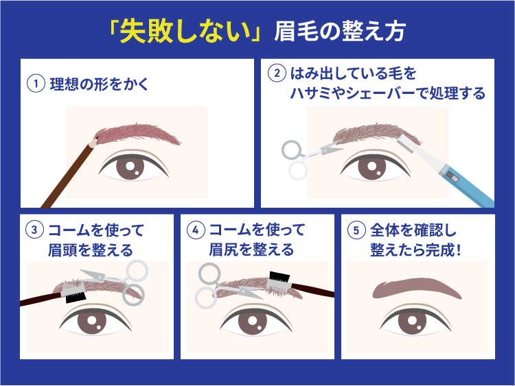誰でも簡単 なりたい印象別 眉メイクの描き方6選！お手入れの正解・便利ツールも詳しくご紹介♡ - ふぉーちゅん FORTUNE