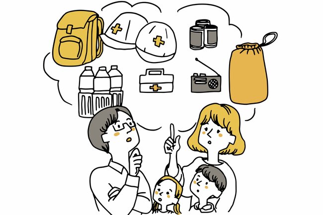 非常食・保存食：イラスト無料