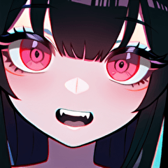 ハロウィン・ちょっと怖い？魔女の女の子：イラスト無料