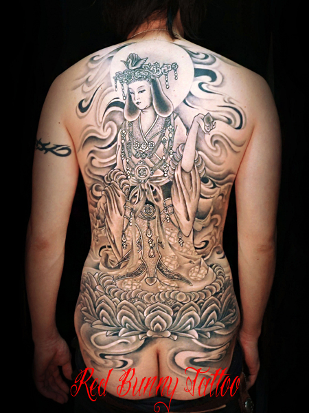 如来・観音・菩薩・明王・天女東京 タトゥースタジオ 吉祥寺 Red Bunny Tattoo タトゥーデザイン・タトゥー画像
