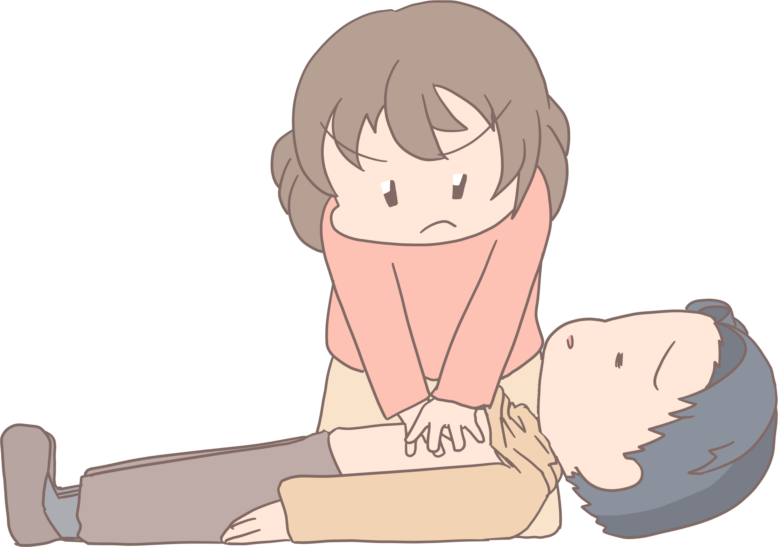 呼吸をしている場合でも心臓マッサージをするべき時 - NPO法人日本ACLS協会 ガイド