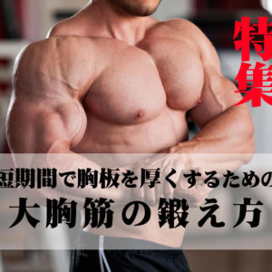 胸板を厚くする大胸筋の筋トレ！初心者でもできる自重＆ダンベルメニュー - 筋トレ 美ボディ