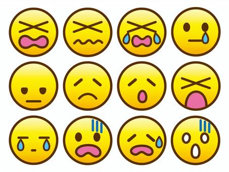 悲しい ｡•́ – •̀｡ 関連の顔文字一覧114個 コピペ無料かおもじメモリアル