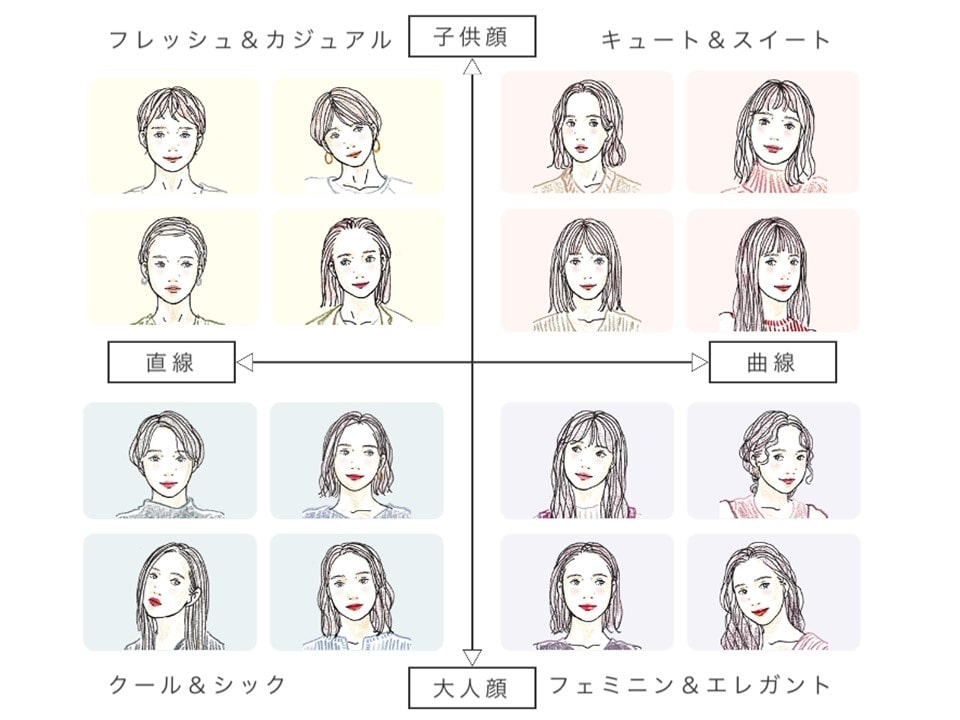 日本人の顔タイプ診断®の割合とは？チェック方法を解説公式 日本顔タイプ診断協会