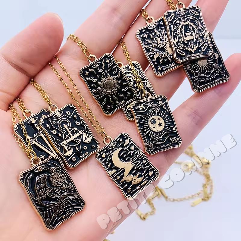 ココシュニック COCOSHNIKWEB限定 K10スピリチュアルストーン エメラルド ネックレス -ファッション通販 FASHION WALKER