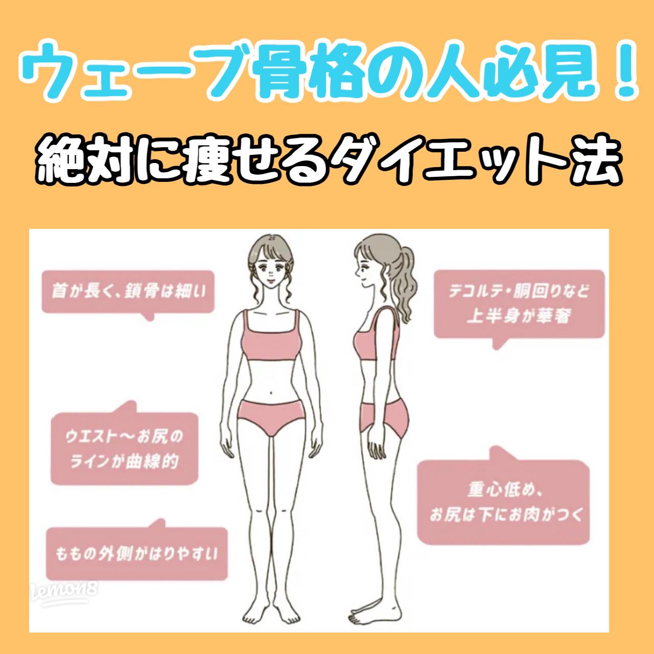 骨格ウェーブ 痩せる 順番TikTok