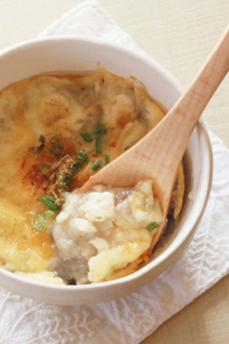 離乳食後期☆鯛と人参のおかゆ