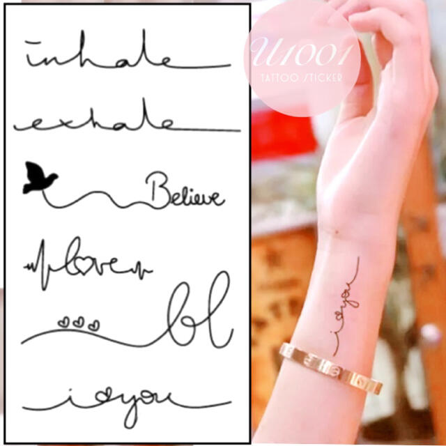 タトゥー可愛い英語TikTok