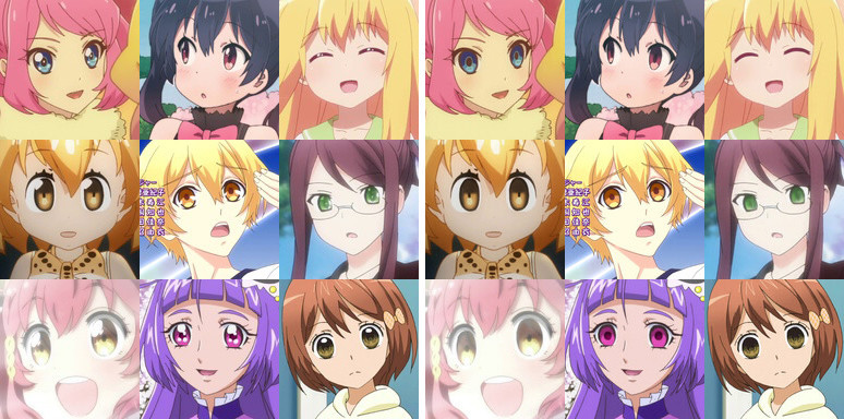 瞳8色+瞳孔+ハイライト - CLIP STUDIO ASSETS