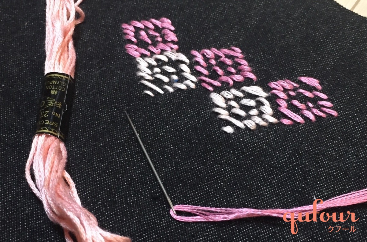 破れ補修ーつまんでミシンver.ーUsaato うさと