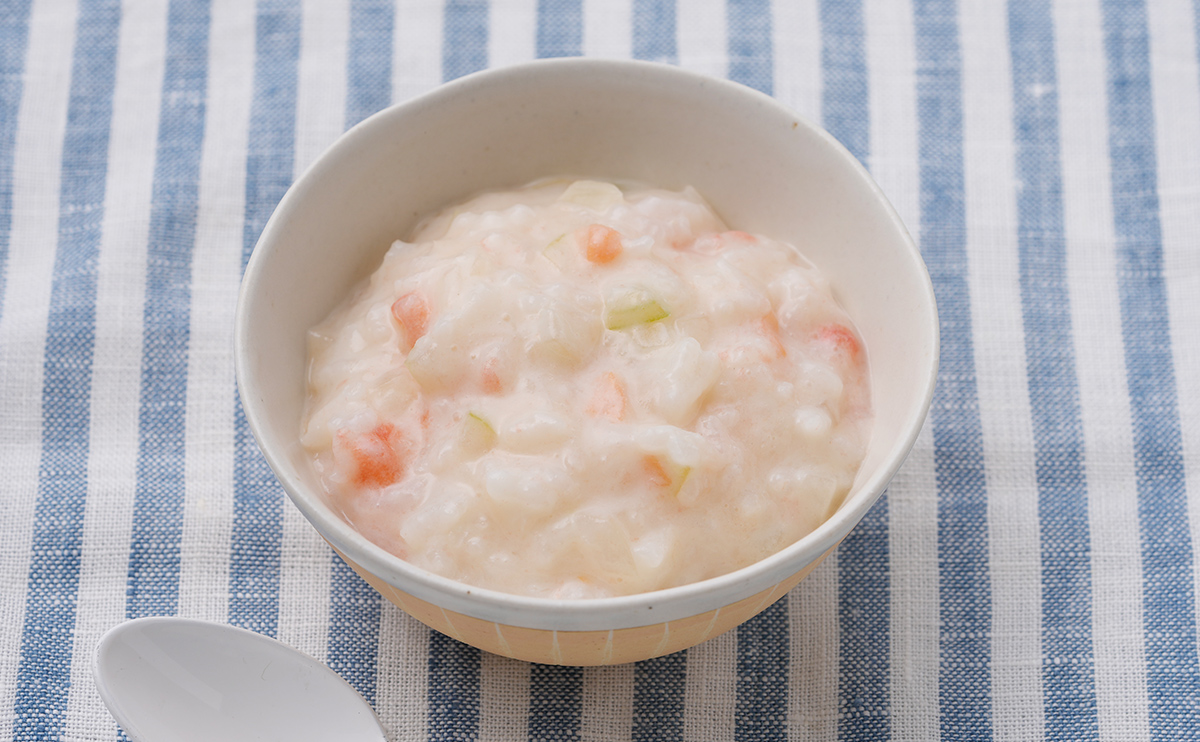 離乳食の豆乳どう使う?目安量やおすすめレシピをインストラクターが伝授!HugKum はぐくむ