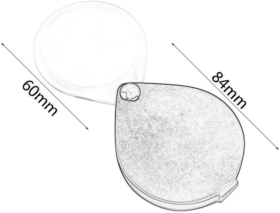 楽天市場 拡大鏡 ミニ拡大鏡 虫眼鏡 虫めがね 小型 ミニルーペ 折り畳み 8倍 携帯 コンパクト 持ち歩き おしゃれ ケース一体型 セットあり 便利観察 読書 お子様 : Tomicoco