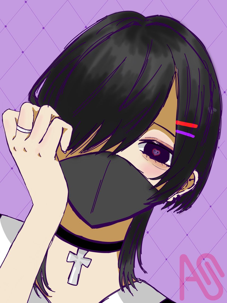 メンヘラ地雷系男子70×70mm アクリルキーホルダー 正方形 の商品購入ページクリエイターのオリジナルグッズ販売のオリラボマーケット