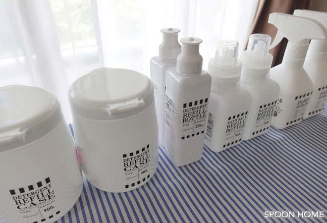 セリアで泡もOKなスプレーボトル？ その実力をレビュー片付け苦手のおうち防災│ほーむずさんち