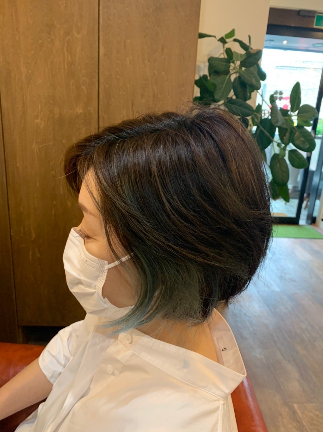 初めての全頭ブリーチカネト愛