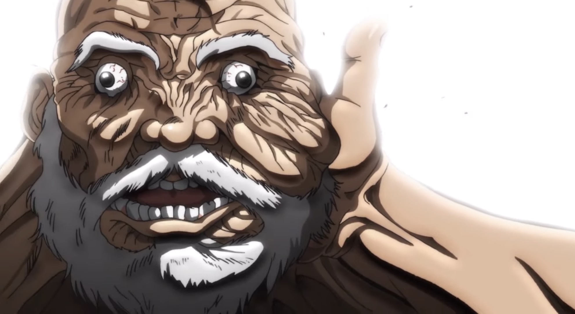 バキ 顔面の皮膚を剥がされた無惨すぎる100歳！！ 劉海王 ゆっくり解説 - YouTube