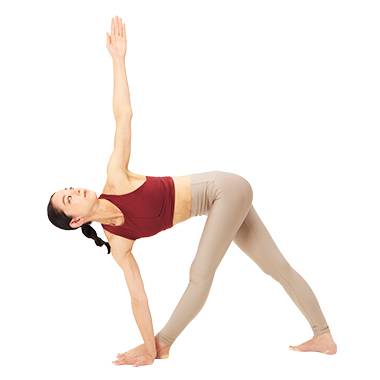 正しく導けていますか？パリブリッタトリコナーサナ胸郭の動きを引き出すシークエンス例