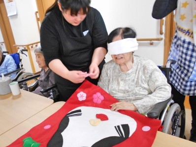 福笑い他１月 きらら« 北陸調剤薬局薬局・介護支援・デイサービス・高齢者向け賃貸住宅富山県