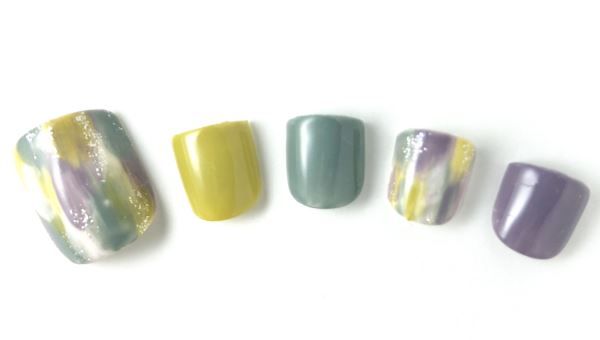 秋色ペディキュアnailsalon glaze石神井公園 ネイルサロングレーズ