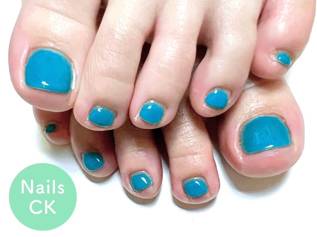 秋色オレンジ×秋色ブラウンの秋ペディキュアネイル♪公式 Lapis Nail ラピスネイル長崎市のネイルサロンネイルスクール