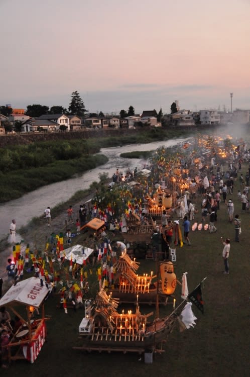 滑川のネブタ流し文化遺産検索とやまの文化遺産