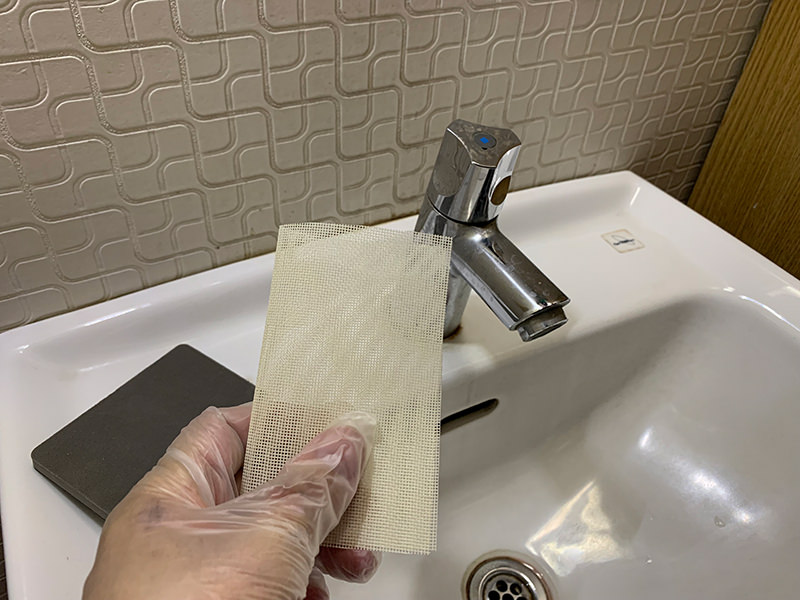 洗剤は使いません。トイレの「洗面ボウル」をピカピカにするお掃除術4yuuu