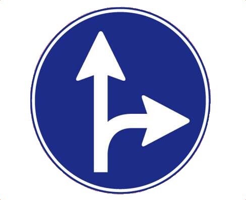 道路標識の覚え方4種類の色分けと似ている記号一覧