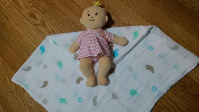 おひな巻き 赤ちゃんよく寝るお雛巻きの方法♪