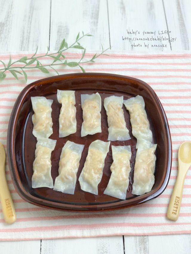豆腐餃子 取り分けメニュー: 離乳食インストラクター協会代表理事・保育士 中田馨の“和の離乳食レシピ”blog