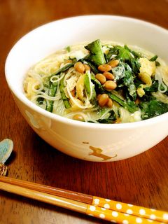 ミツバとショウガのコンソメにゅうめん野菜だけで一品レシピみんなの趣味の園芸 園芸、ガーデニングの情報交換コミュニティサイト