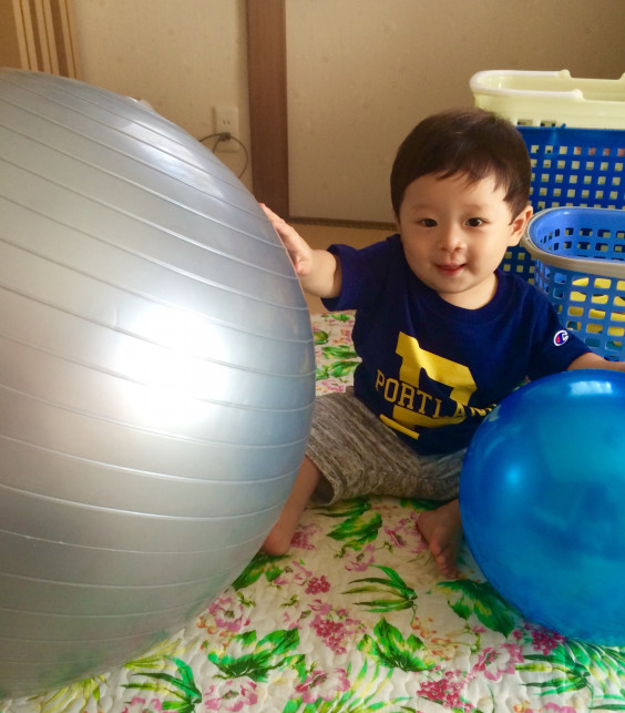 ダイソー フィットネスボール バランスボール を買ってみた - デメリットはある？ - 豆ちゃんのコツコツ帖