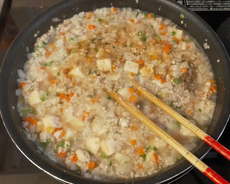 離乳食中期 ツナと野菜ミックス