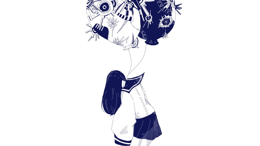 現実逃避アートの輪